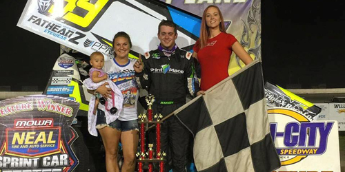 Bacon Sweeps for First Winged Win of the Year