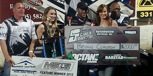 Clauson Claims Barstad Memorial Win