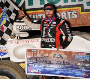 Ballou Back on Top at Winter Dirt Games