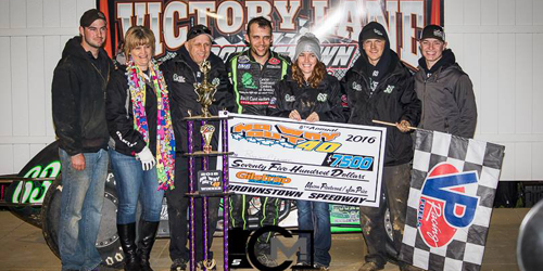 Clauson Pockets $7,500 No Way Out 40 Win