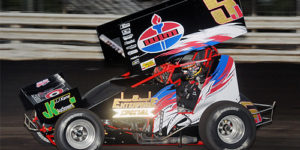 Ball Rolls to Knoxville 360 Nationals Opening Night Victory Lane
