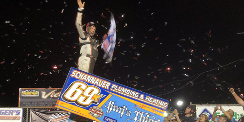 Dewease Makes Grove History with World of Outlaws Triumph