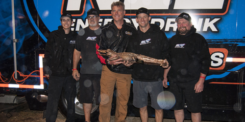 Pittman Captures Third Big Gator as DIRTcar Nationals Finale is Rained Out