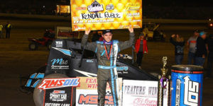 Ruble is a Haubstadt Hustler – Claims First USAC Win