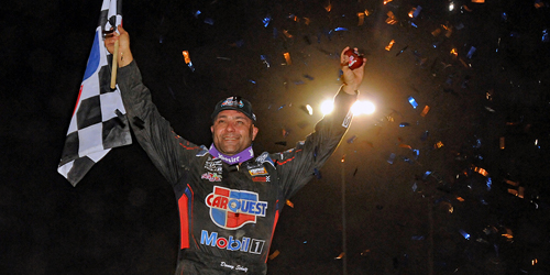 Schatz Back in Victory Lane with Plymouth Triumph